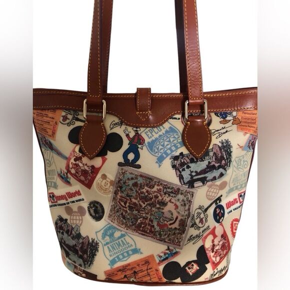 Dooney & Bourke Walt Disney World 40 Year Anniversary Bucket Tote Bag - Picture 2 of 12